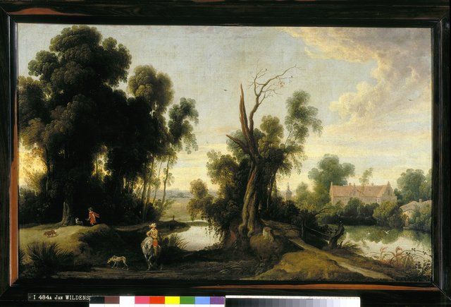 Landschap met dode eik by Jan Wildens
