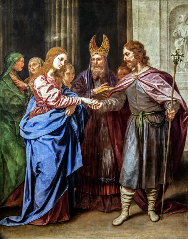 Le Mariage de la Vierge by Alonso Cano