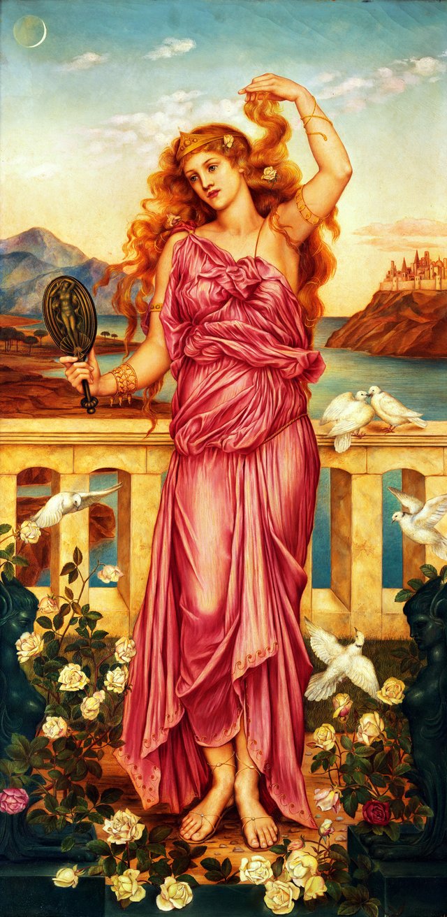 Helen of Troy by Evelyn De Morgan