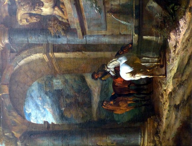 The Horse Trough by Pieter van Bloemen