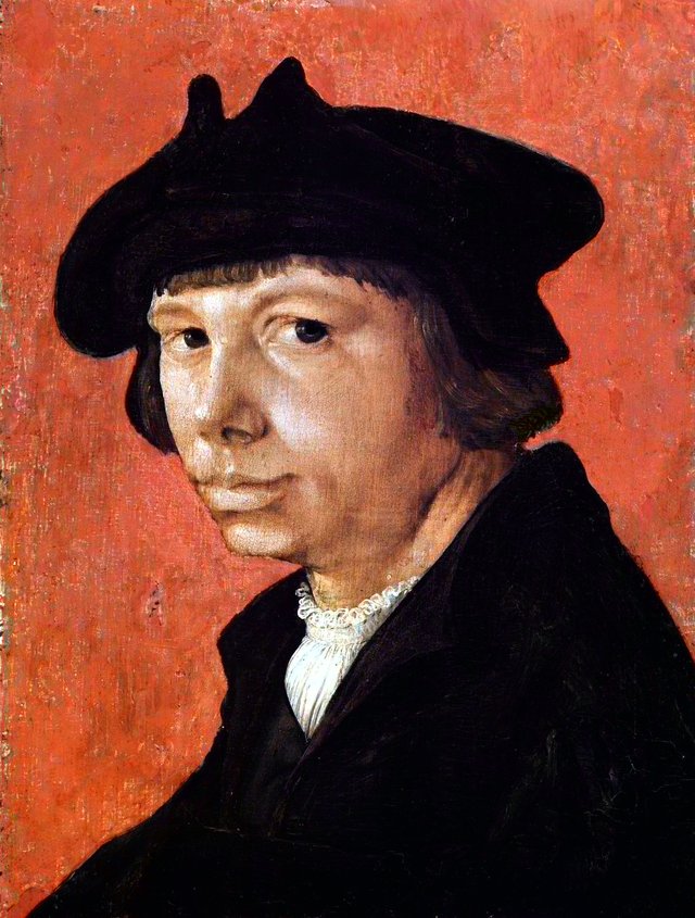Self-portrait by Lucas van Leyden