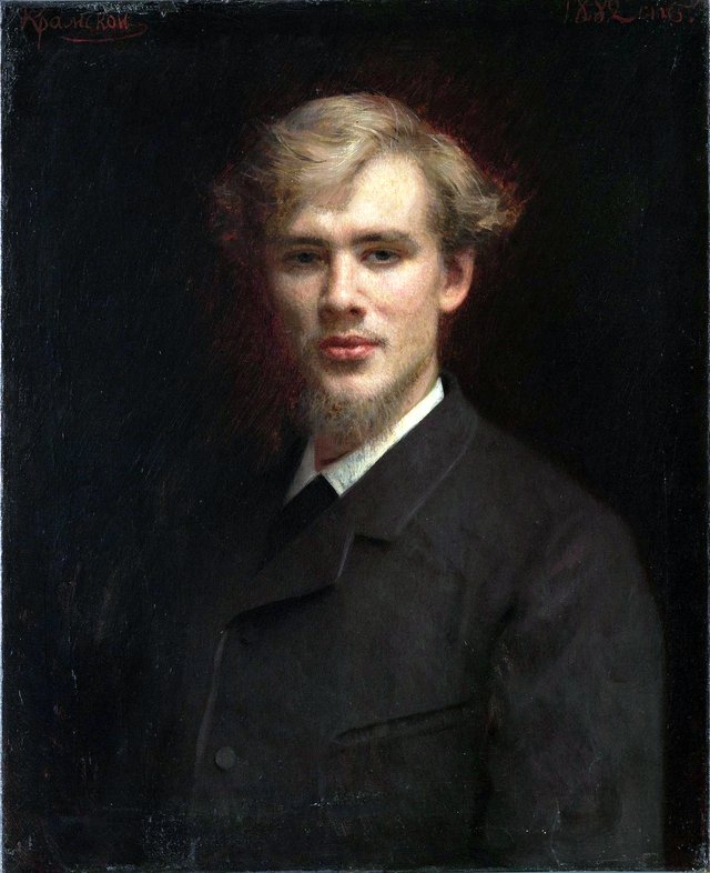 Portrait of S.S. Botkin by Ivan Kramskoi