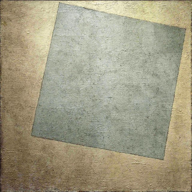 Suprematist Composition: White on White by Kazimir Malevich