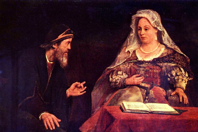 Esther and Mordecai by Arent de Gelder