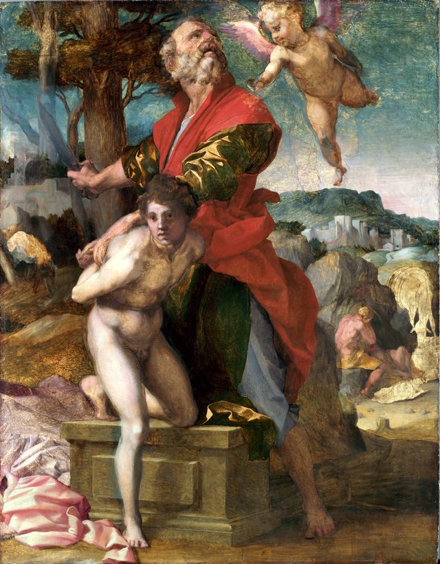 The Sacrifice of Isaac by Andrea del Sarto