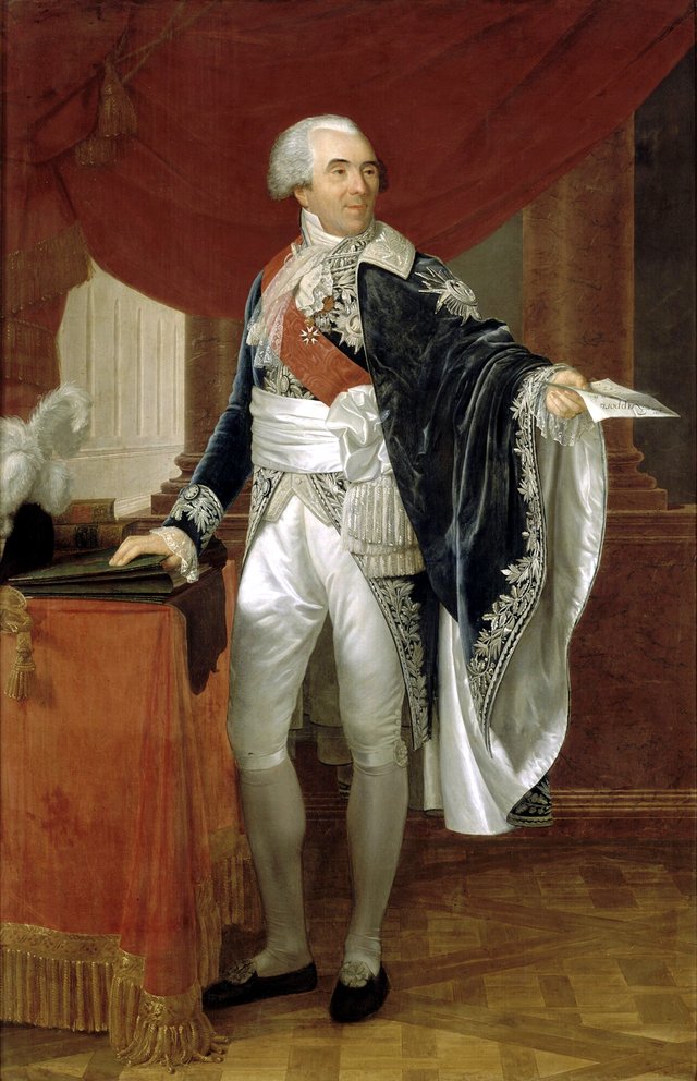 Jean-Gérard Lacués, count of Cessac (1752-1841) by Henri-François Riesener