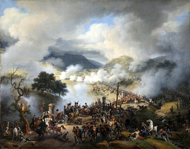 Battle of Somosierra, November 30, 1808 by Louis-François, Baron Lejeune