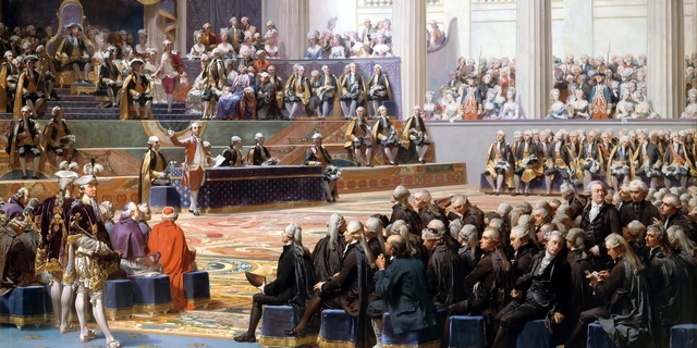 Opening session of the General Assembly, 5 May 1789 by Auguste Couder