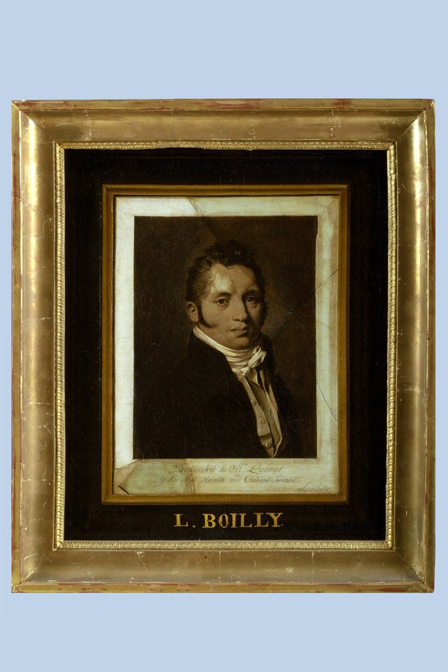 Porträt JF Vandrel by Louis-Léopold Boilly