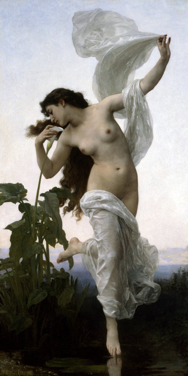 Dawn by William-Adolphe Bouguereau