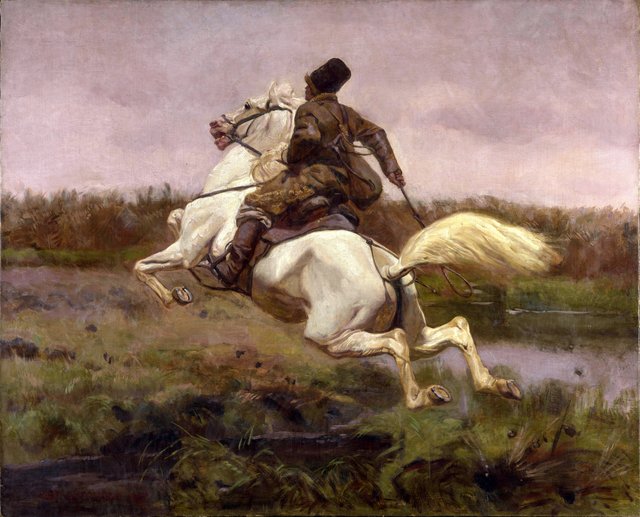 Whipper-in by Józef Chełmoński