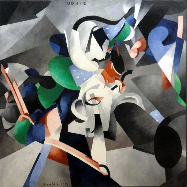 Udnie by Francis Picabia