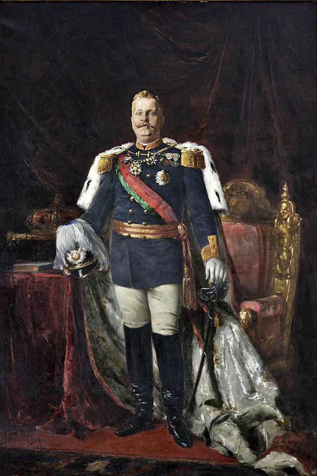 Portrait of King D. Carlos by José Malhoa