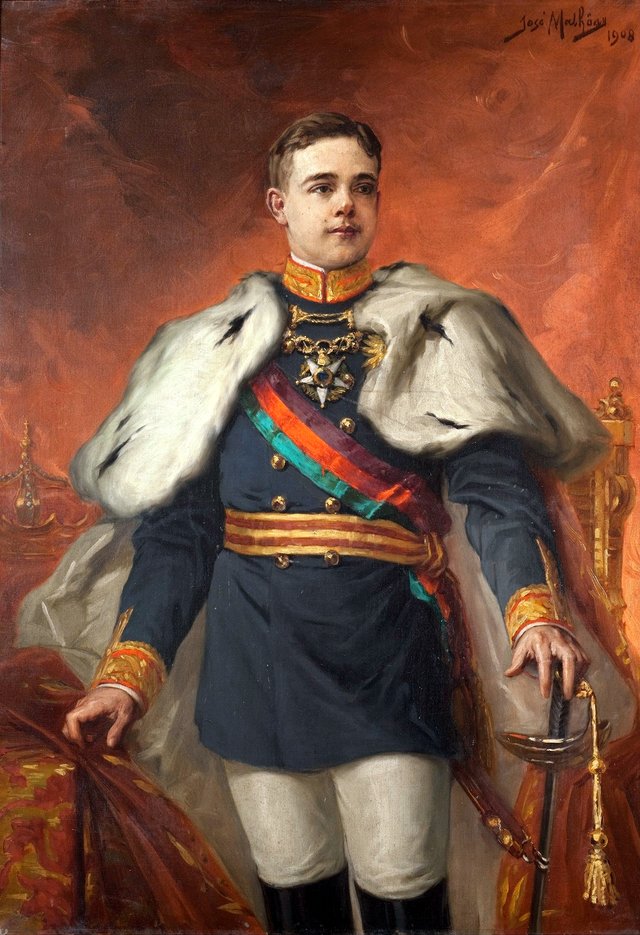 King D. Manuel II by José Malhoa
