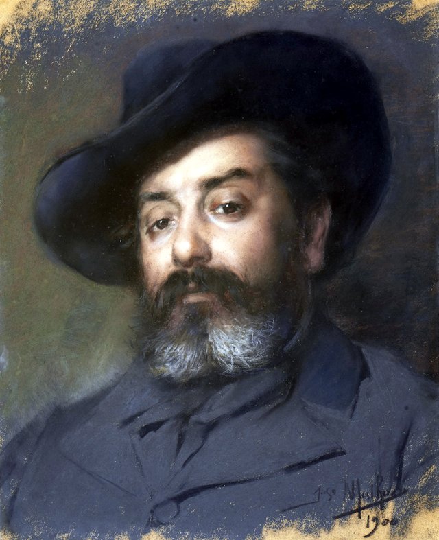 Portrait of Júlio de Menezes by José Malhoa