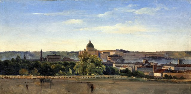View of Rome by Pierre-Henri de Valenciennes