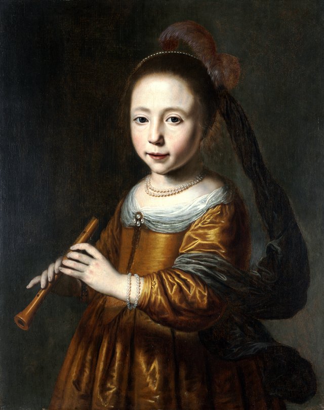 Portrait of Elizabeth Spiegel by Dirck van Santvoort