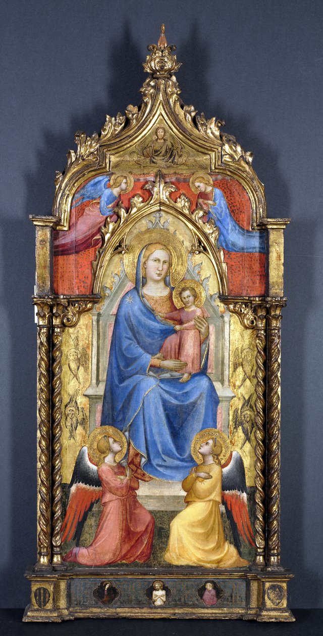Virgin and Child with Angels by Spinello Aretino