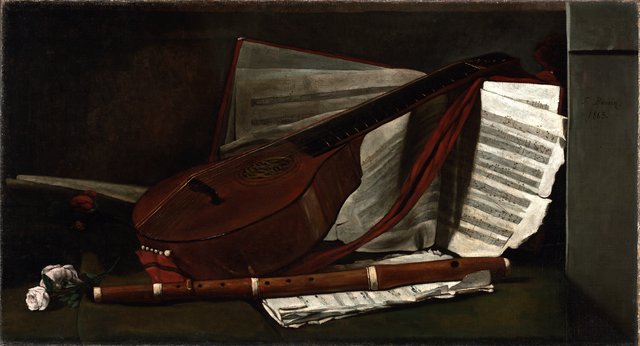 Attributes of Music by François Bonvin