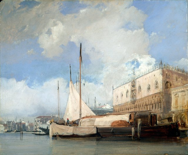 The Doge's Palace, Venice by Richard Parkes Bonington