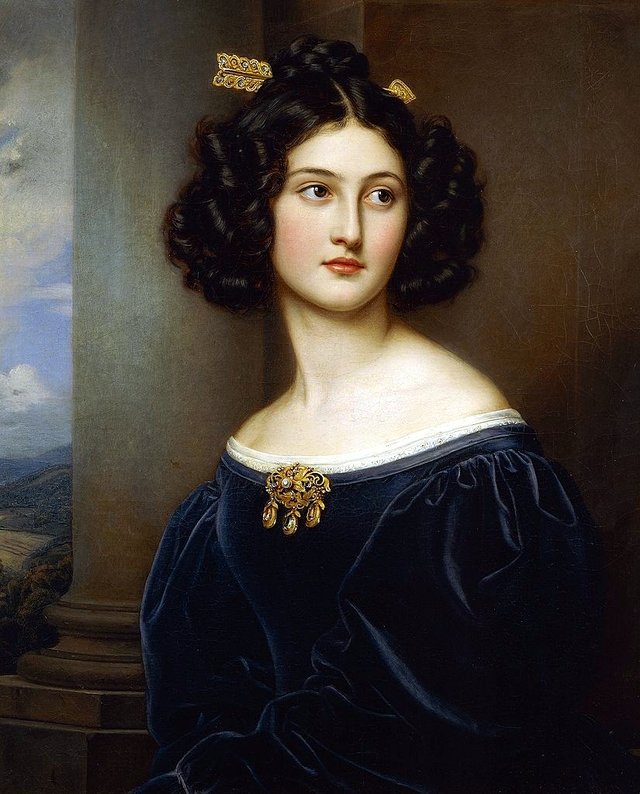 Nanette Kaulla (1812-1876) by Joseph Karl Stieler