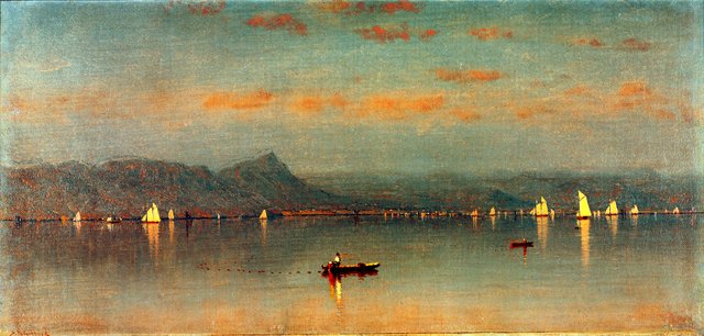 Haverstraw Bay by Sanford Robinson Gifford