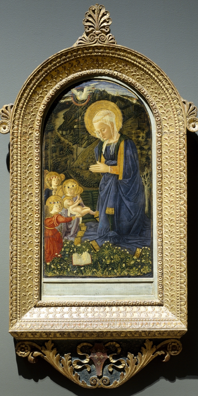 Virgin and Child with Angels by Filippo Lippi