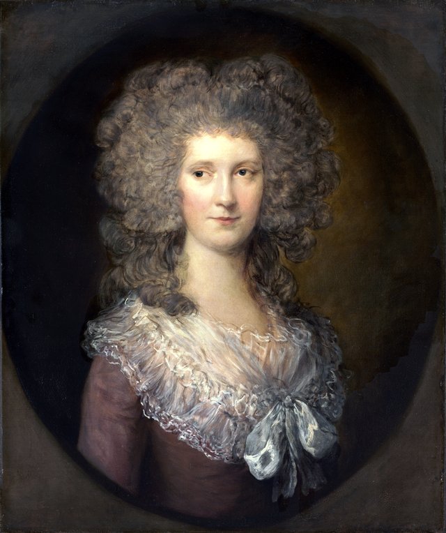 Portrait of Mary Anne Jolliffe by Gainsborough Dupont