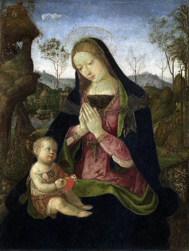 Virgin and Child by Pinturicchio