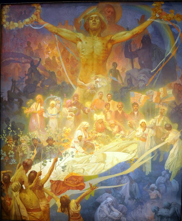 Apotheosis of the Slavs by Alphonse Mucha