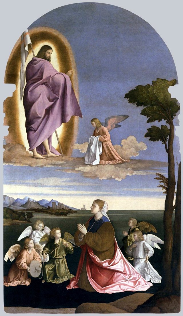 Santa Cristina Altarpiece by Vincenzo Catena