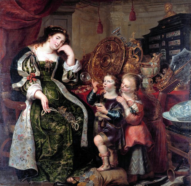 Allegory of transience by Cornelis de Vos