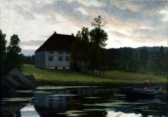 Efter Solnedgang by Kitty Lange Kielland