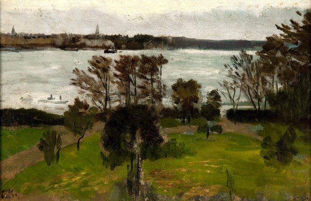 Fra Sølyst - Stavanger kunstmuseum - SG. by Kitty Lange Kielland
