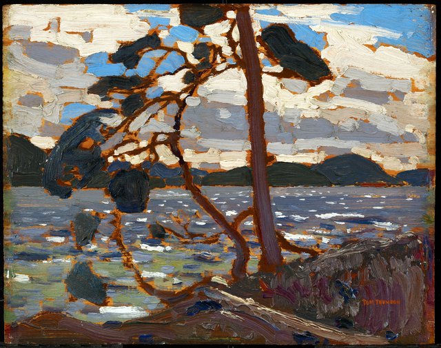 Sketch for The West Wind by Tom Thomson