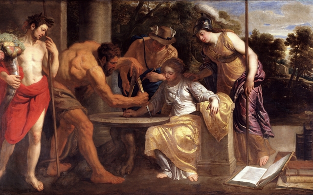 Labore et constantia by Erasmus Quellinus II