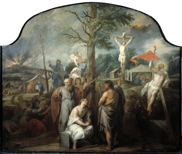 The juxtaposition of the Old and the New Testament (1 Cor. 10:6) by Jacob de Wit