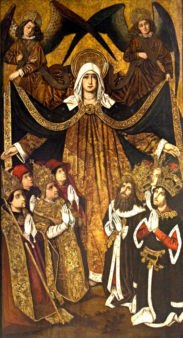 B.Bermejo ret.Misericordia Marededeu by Bartolomé Bermejo