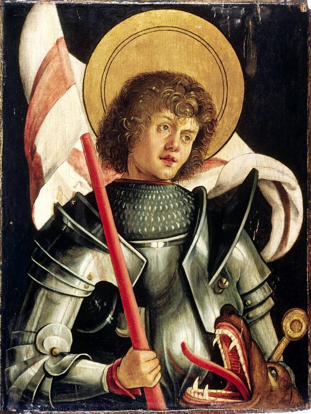 Saint George and the Dragon by Hans von Kulmbach