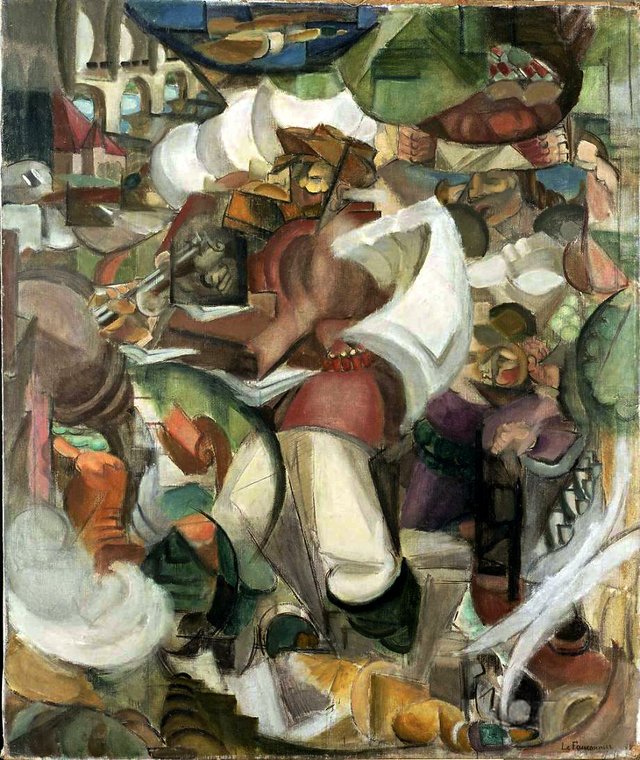 Le Chasseur by Henri Le Fauconnier