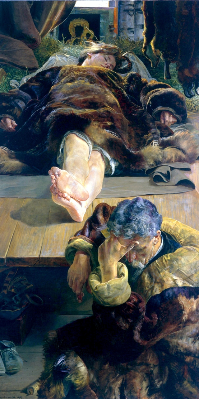 Malczewski Jacek Smierc Ellenai by Jacek Malczewski