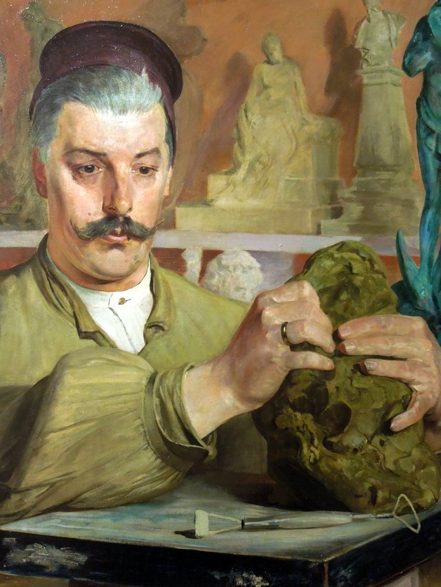 Portrait of Tadeusza Błotnickiego by Jacek Malczewski