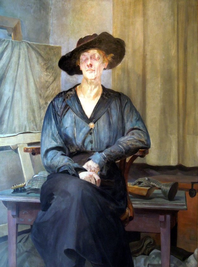 Artist's wife by Jacek Malczewski