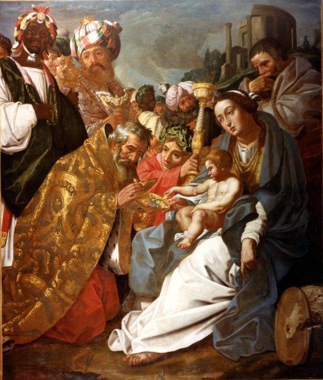 Anbetung der Könige by Abraham Janssens I