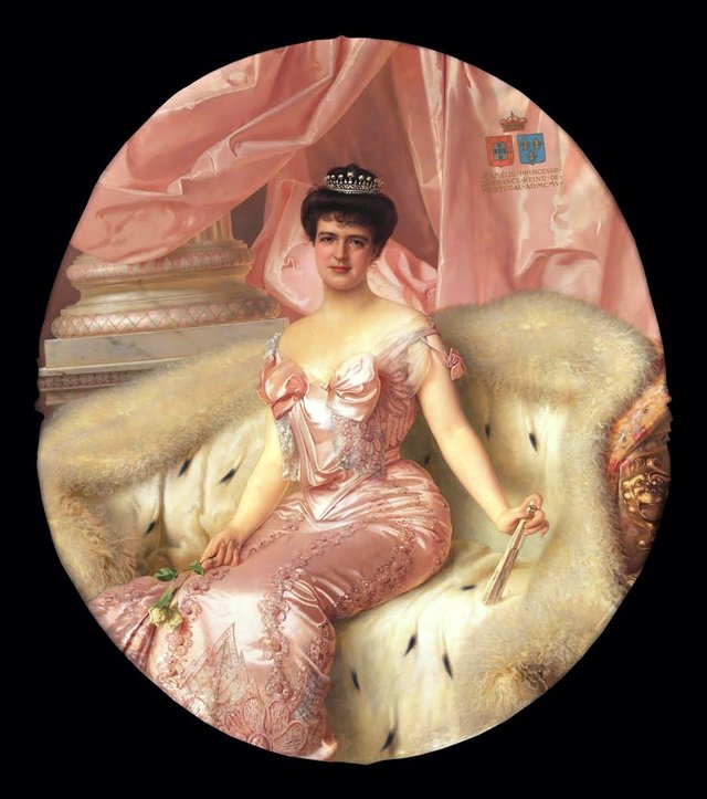 Portrait of Amélie d'Orléans (1865-1951) by Vittorio Matteo Corcos