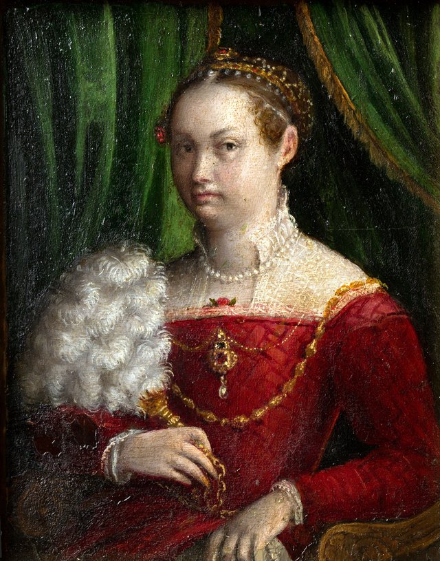 Self-portrait by Lavinia Fontana