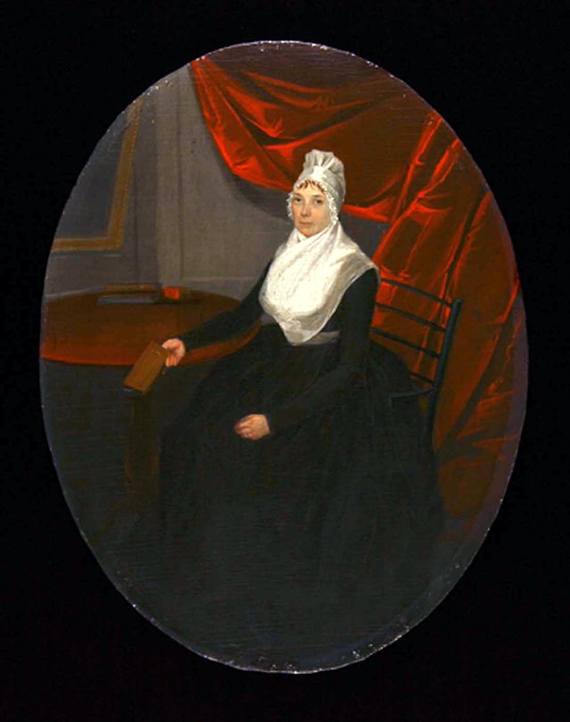 Portrait of a Connecticut Clockmaker's Wife by Ralph Earl
