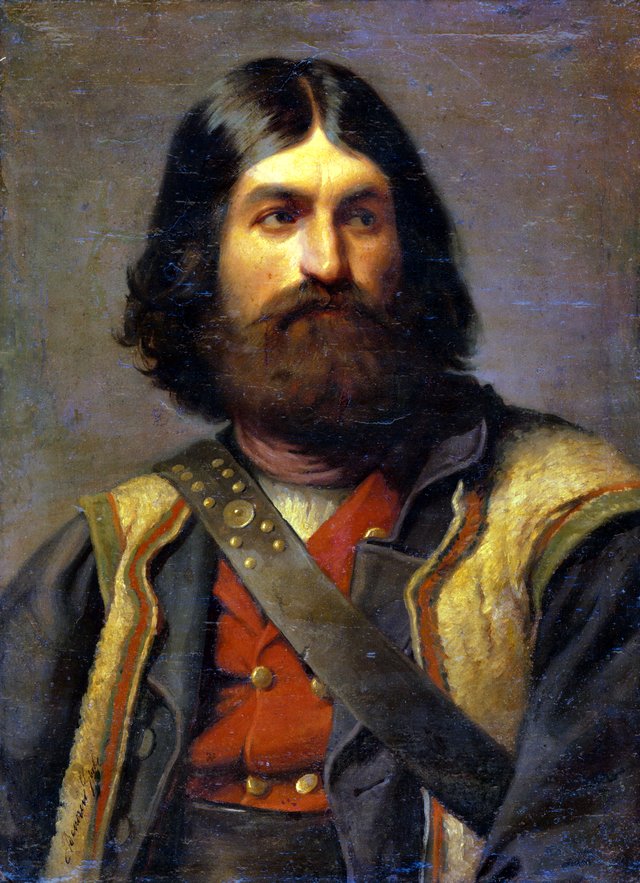 Podobizeň muža s bradou - O 778 - East Slovak Gallery by Gyula Benczúr