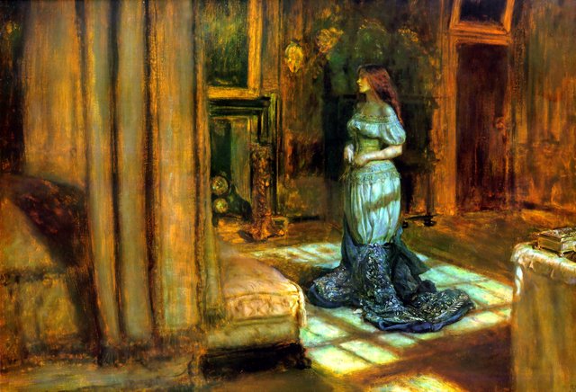 Eve of St Agnes by John Everett Millais