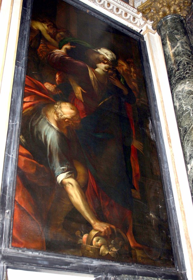 Milano - Sant'Antonio Abate - Gulio Cesare Procaccini, Visitazione - Foto Giovanni Dall'Orto 20-May by Giulio Cesare Procaccini